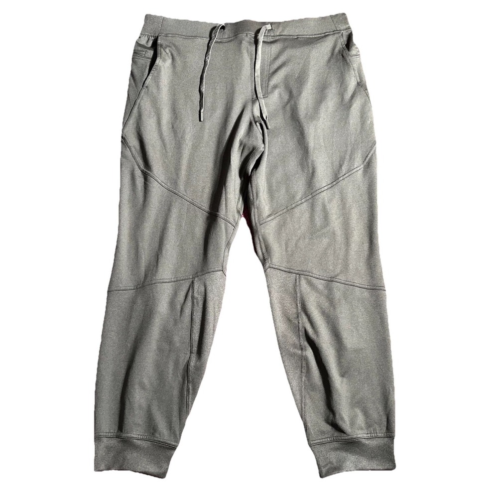 Hylete Mens XXL Flexion Jogger Pants Green Taper Performance Sweatpants Stretch